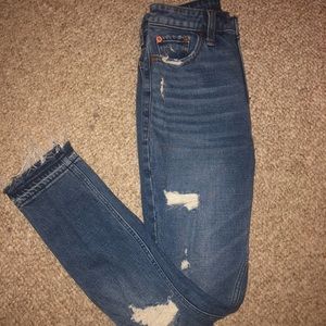 Abercrombie & Fitch Simone high rise slim jeans